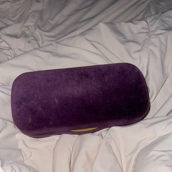 Gucci Purple and Gold Sunglasses Case only - Picture 3 of 3